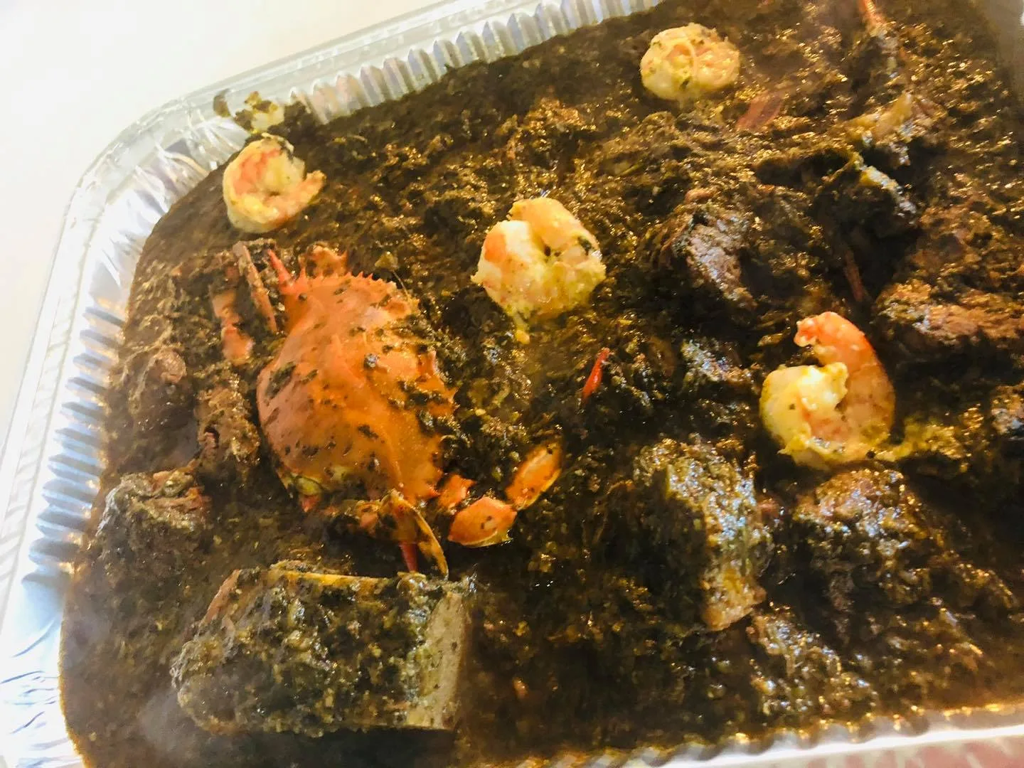 Haitian Cuisine: Enjoy a good lalo to start April off right!