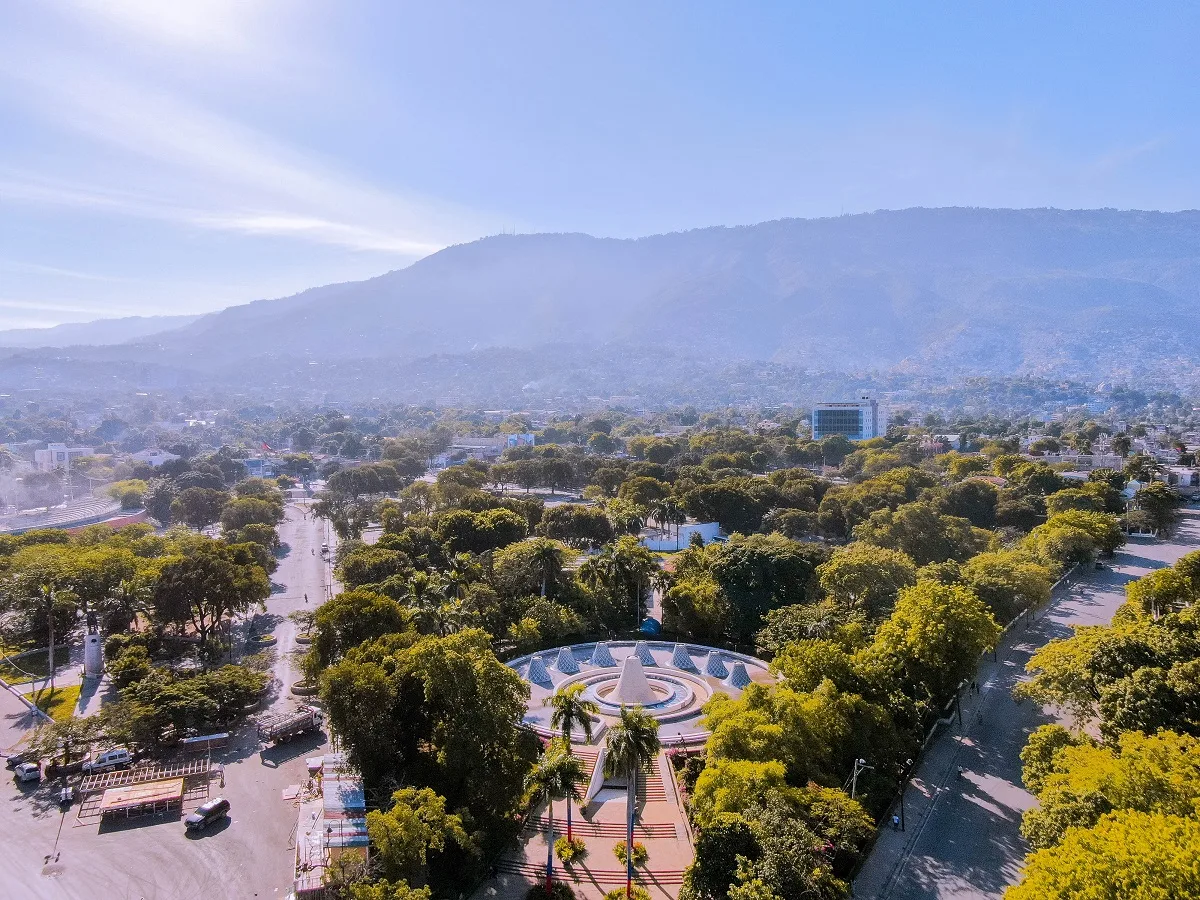 The 10 departments of Haiti