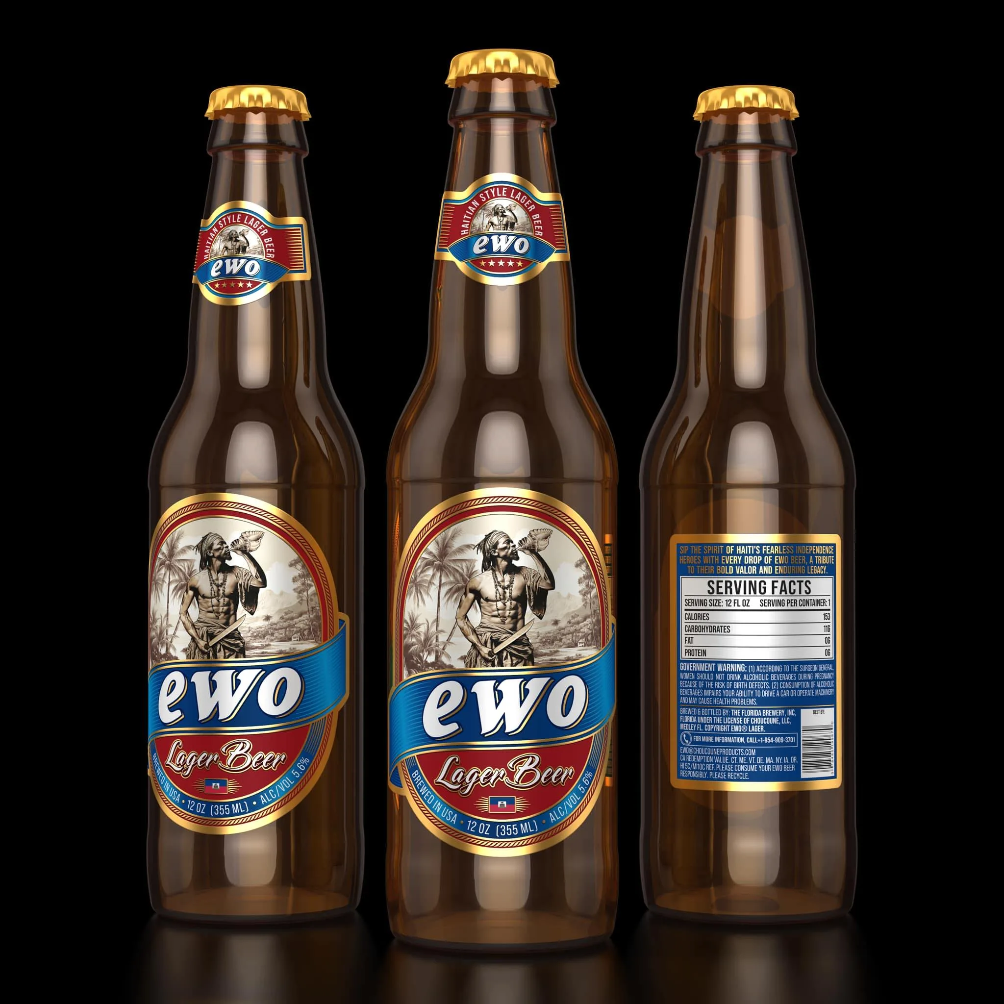 Official launch of  Ewo  Beer: Haitian Pride across the World